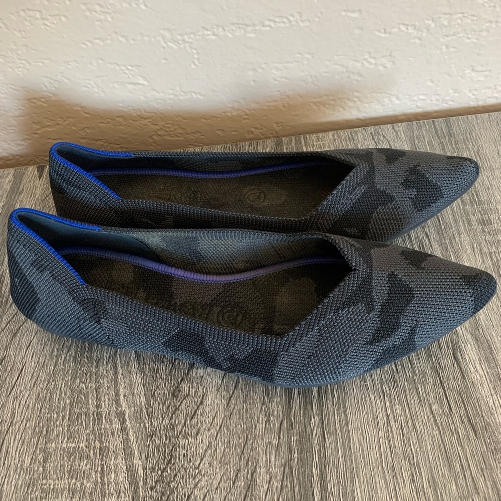 Rothy's Black Camo Textile